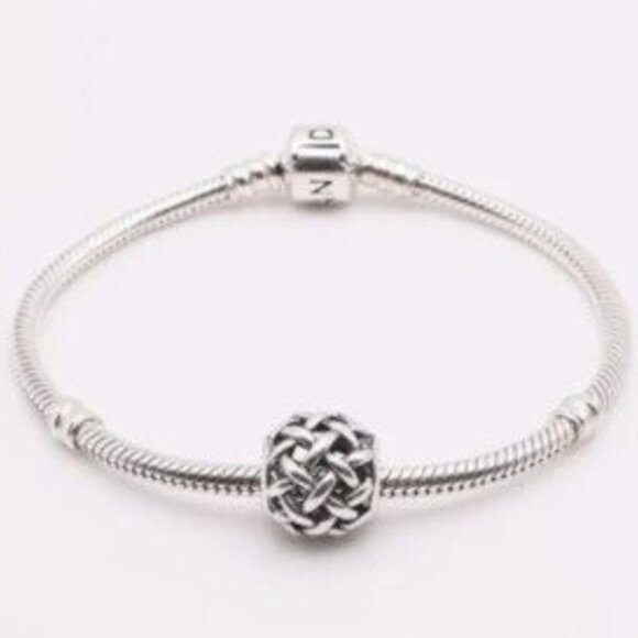 Authentic Pandora Forever Entwined Charm - Picture 2 of 5